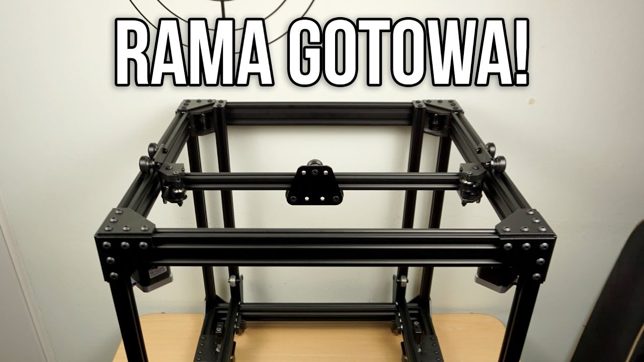 ZŁOŻYŁEM Ramę Drukarki 3D! - Postęp Prac i Trochę o Rat Rig V-CORE - Artek3DPrinter