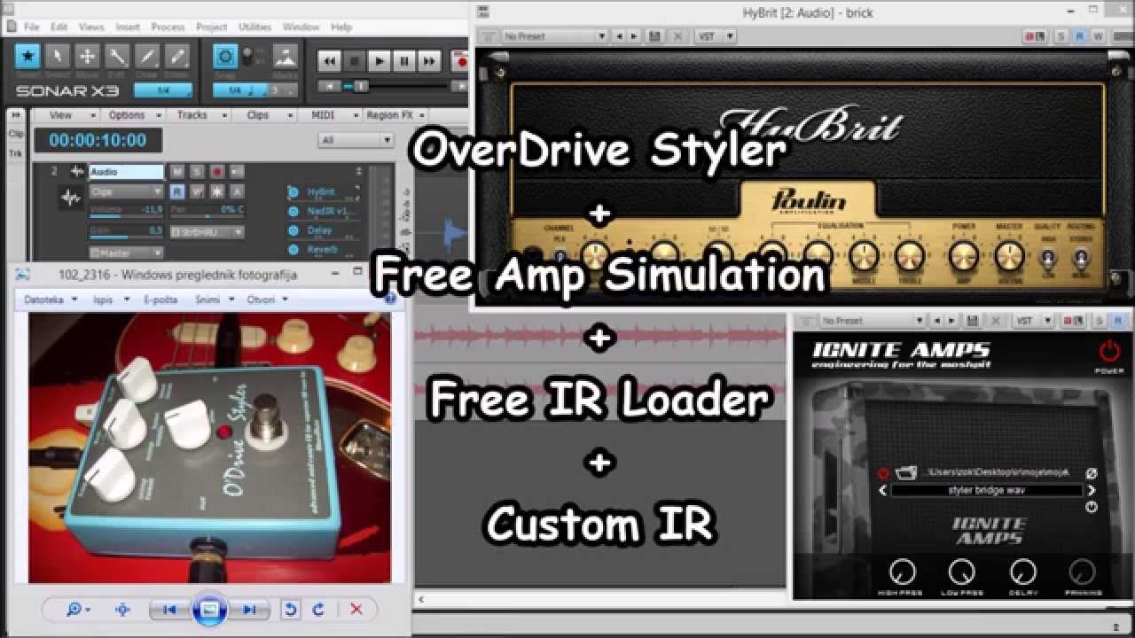 Gilmourish Tone with OverDrive Styler EQ pedal