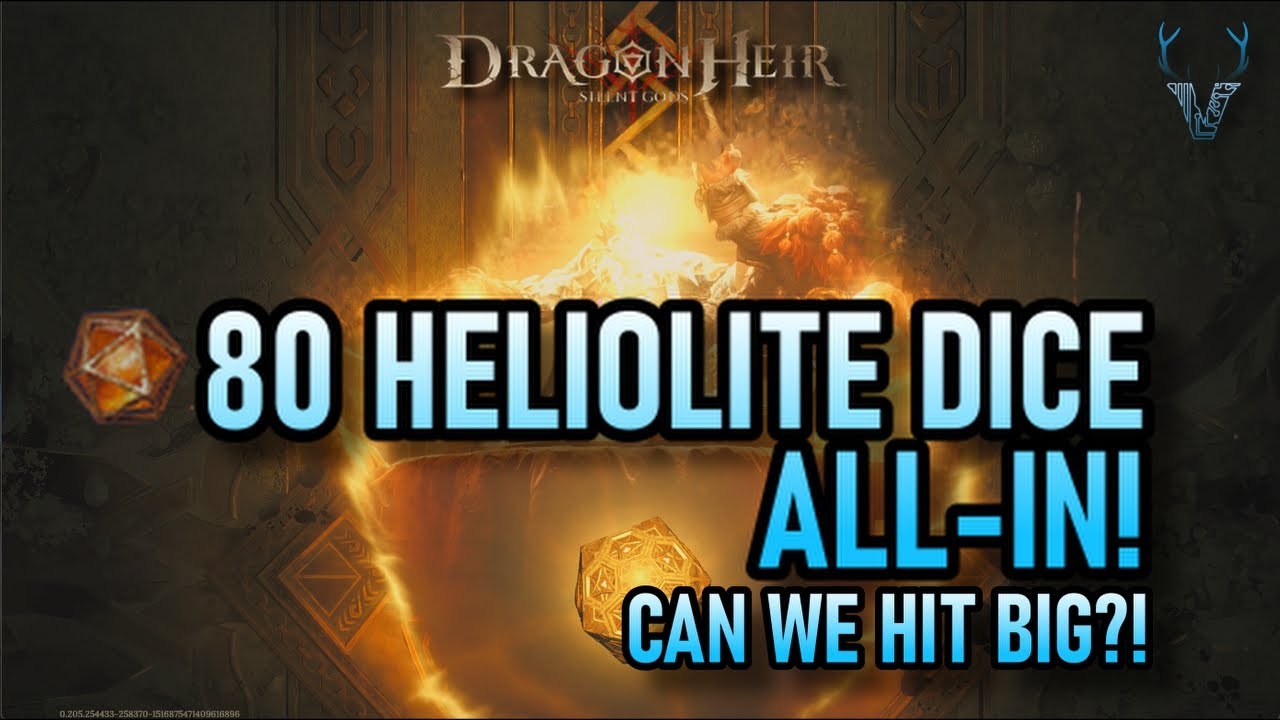 80 HELIOLITE DICE AND A DREAM | Dragonheir: Silent Gods