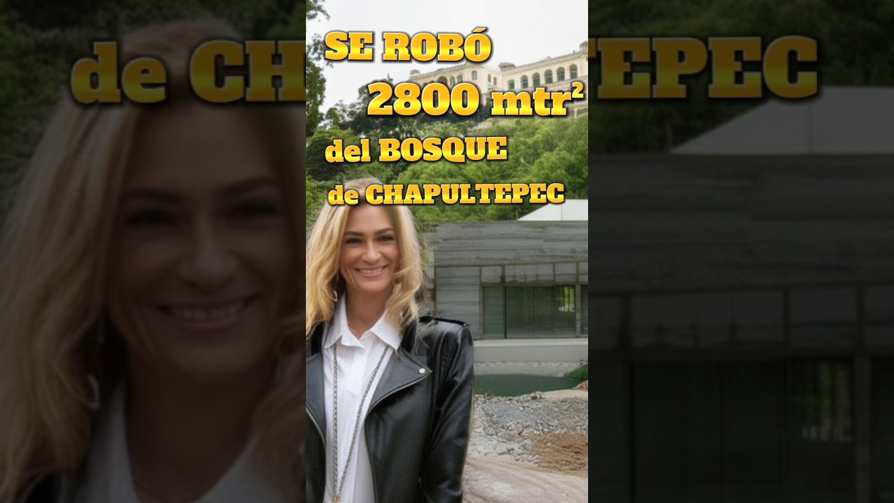 AS&Iacute; ME ROB&Eacute;  2800mtr&sup2; DEL BOSQUE DE CHAPULTEPEC (ADELA MICHA)