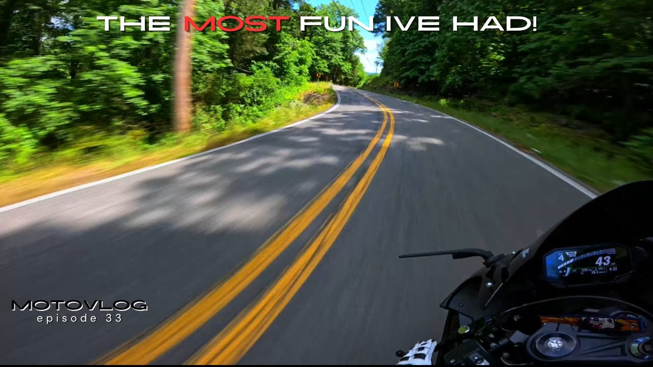 Kawasaki zx6r vs the twisties (Pure Sound)