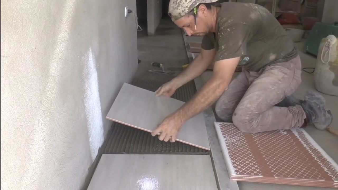 instalación de pisos cerámicos pasó a pasó