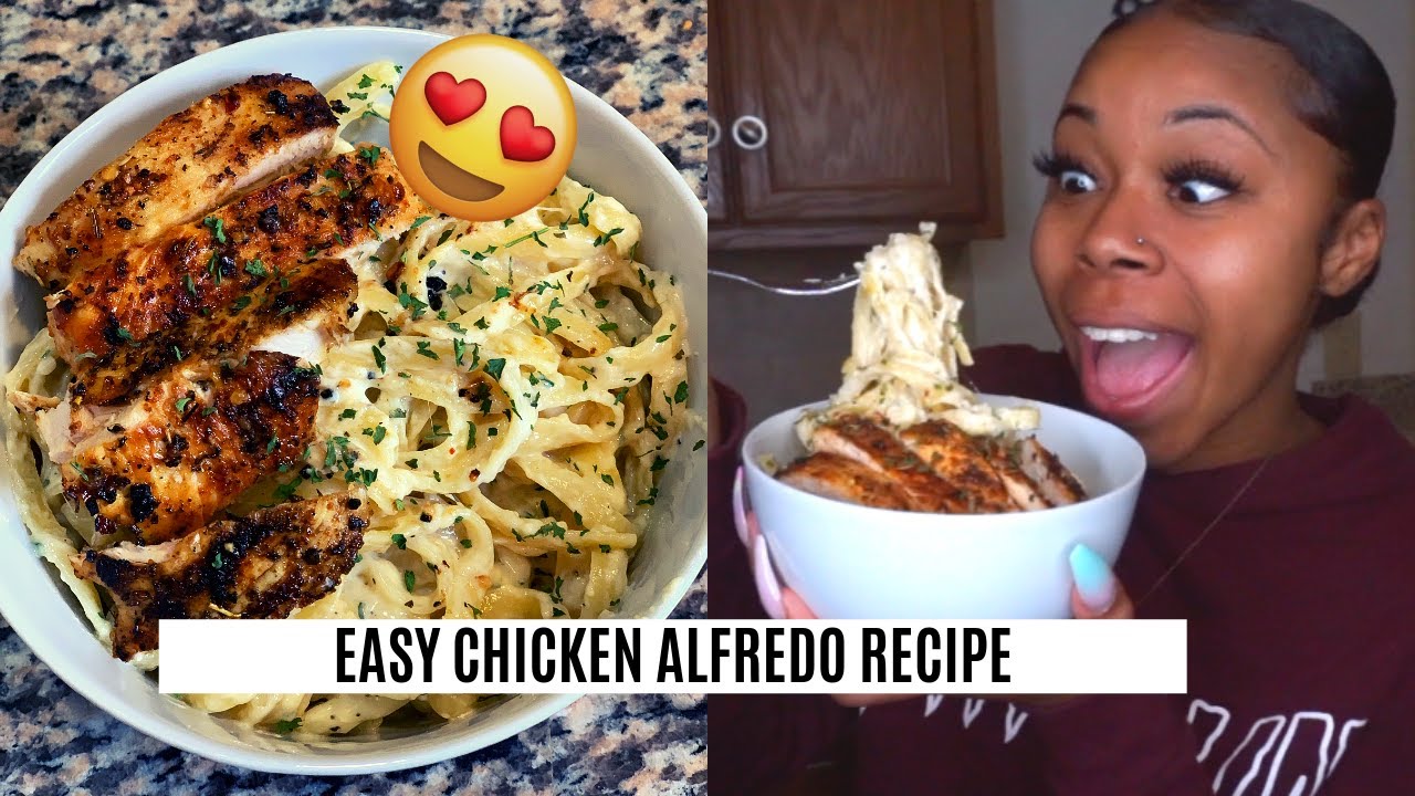 COOK WITH ME: CHICKEN ALFREDO | QUICK AFFORDABLE MEAL UNDER $15!!!