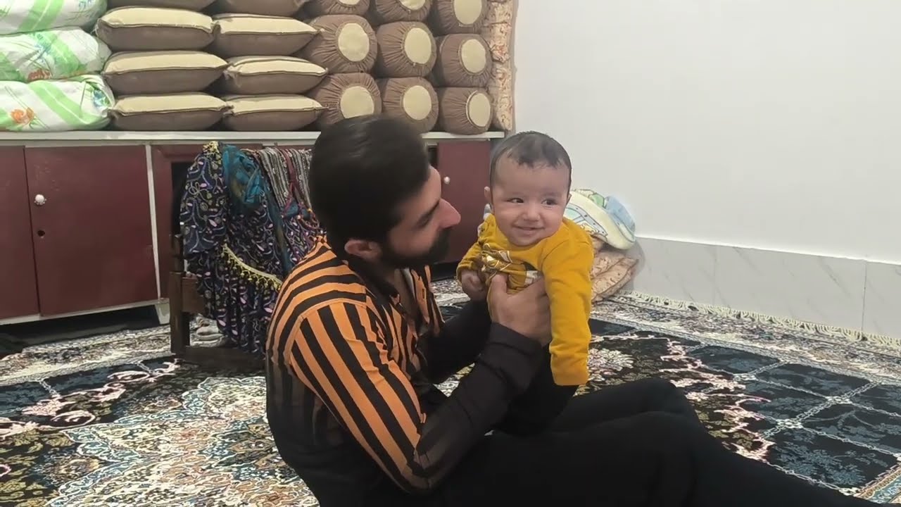 Jafar playing with his cute children, their happiness is always there 🥰