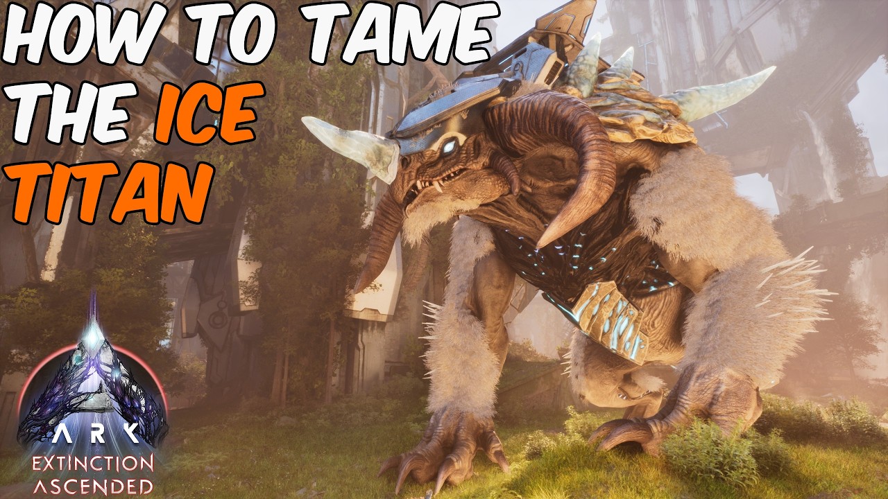 How To Tame The Ice Titan in ARK Survival Ascended