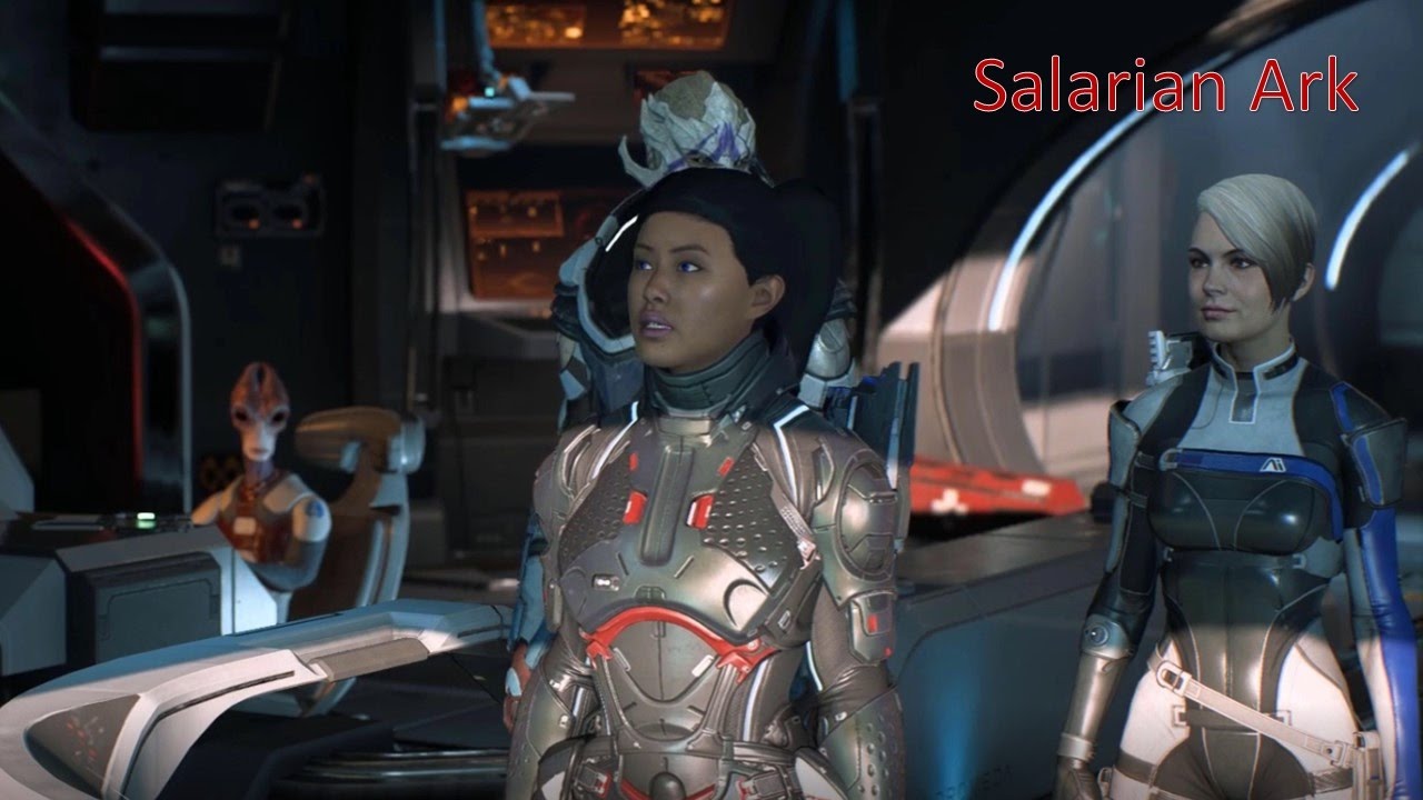 Mass Effect Andromeda - Salarian Ark (Cut scenes)
