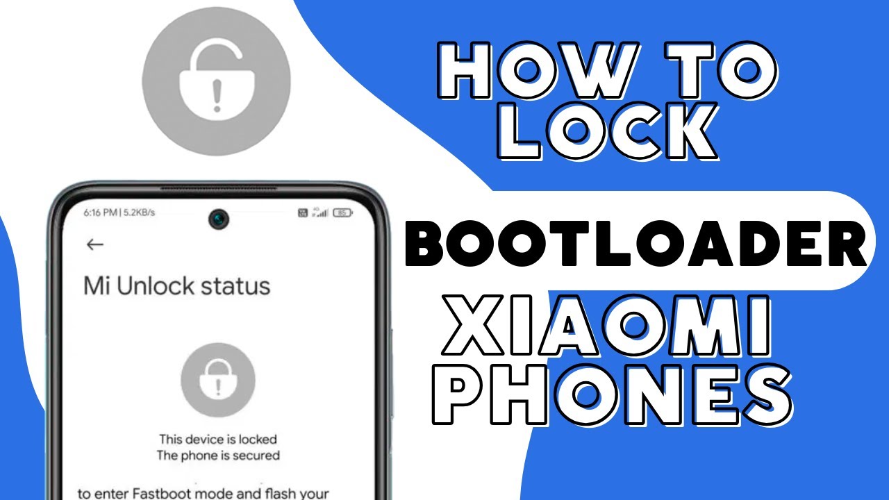 Install ROM Stock and Locking Bootloader on Any Xiaomi | Xiaomi 13 Ultra HyperOS Update