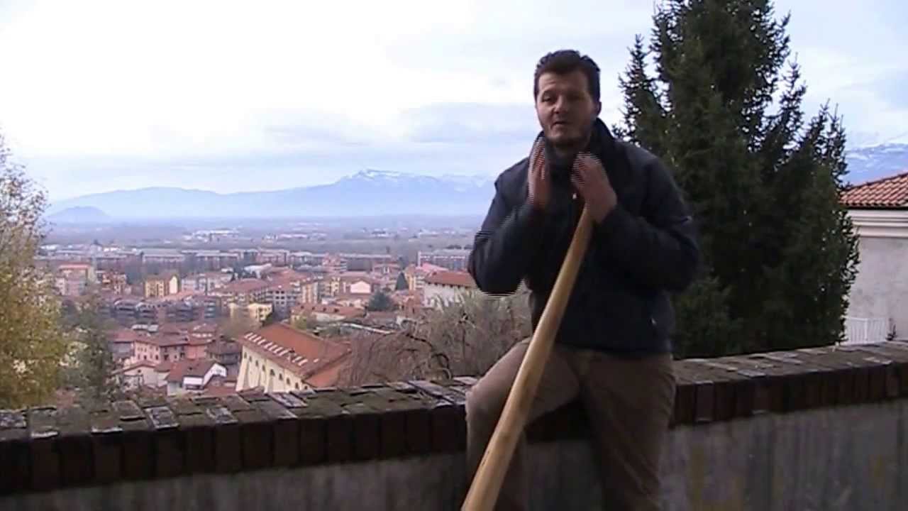 Organic Didgeridoo Lesson 2 - Overtone Harmonics - Andrea Ferroni