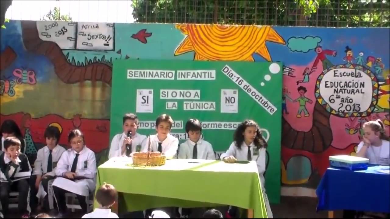 SEMINARIO INFANTIL-Escuela Educaci&oacute;n Natural