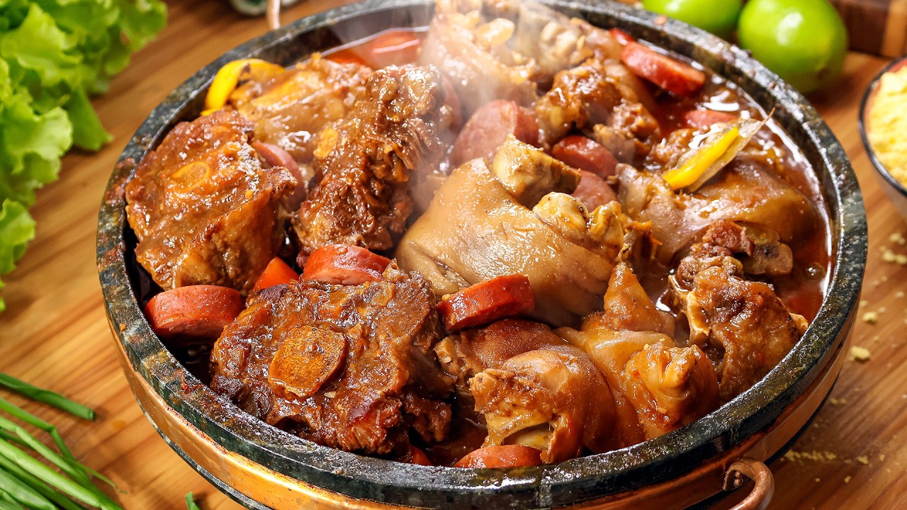 PÉ NO RABO MINEIRO - A COMIDA DE BOTECO MAIS RAIZ QUE VOCÊ IRA VER NA VIDA!
