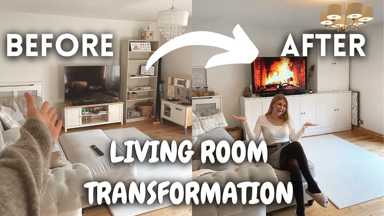 Living Room Mini Makeover: Living Room Toy Storage Solution with IKEA HAVSTA Units UK | HomeWithShan