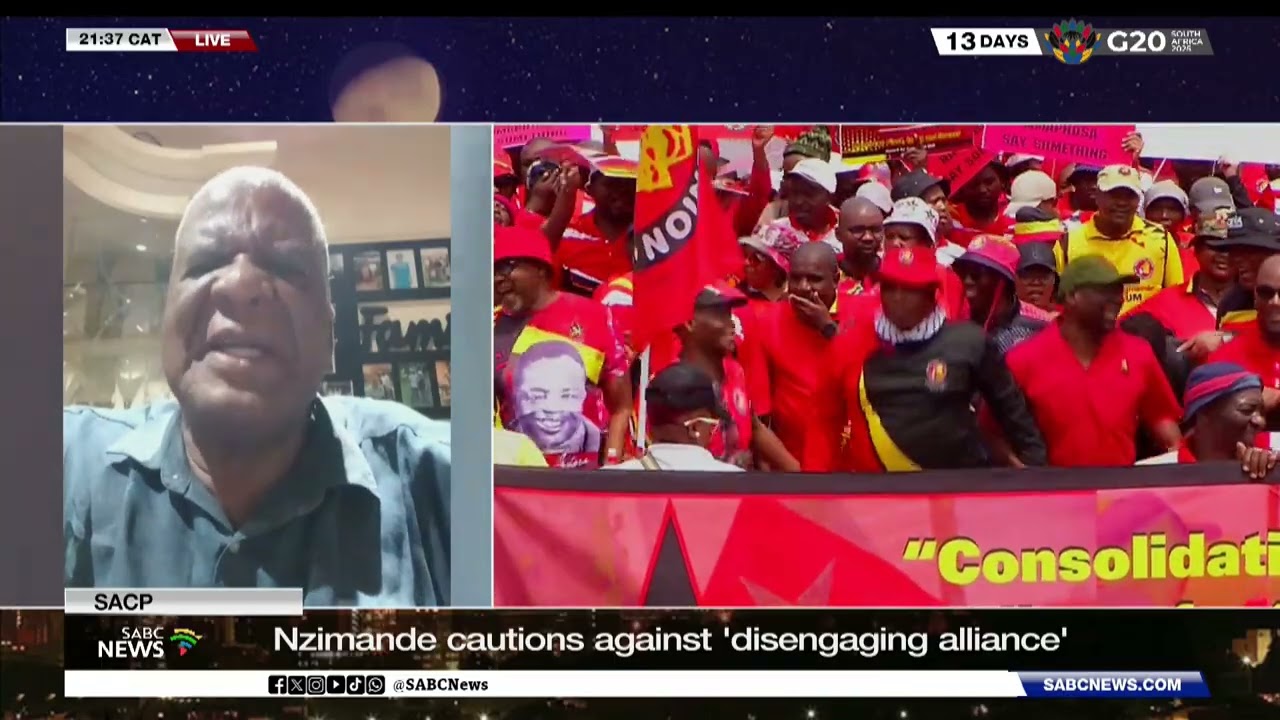 SACP | Nzimande cautions against 'disengaging alliance'