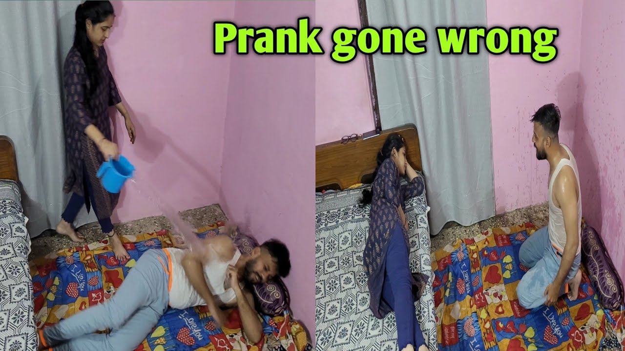 Отомсти жене за розыгрыш на диване 🤪|| Розыгрыш не удался 😢|| ‎@AnusHardik1995