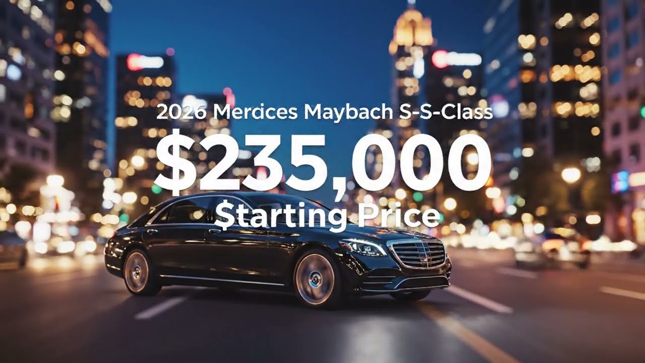 2026 Mercedes Maybach S Class Luxury Technology Feels Like First Class Flying #car #cargames #cars