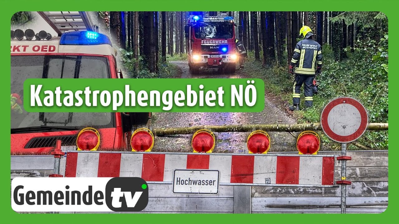 Aktuelle Hochwassersituation in Nieder&ouml;sterreich 16.9.2024