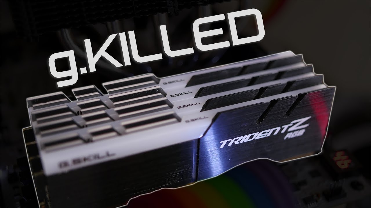 Как исправить G.Skill Trident Z RGB RAM