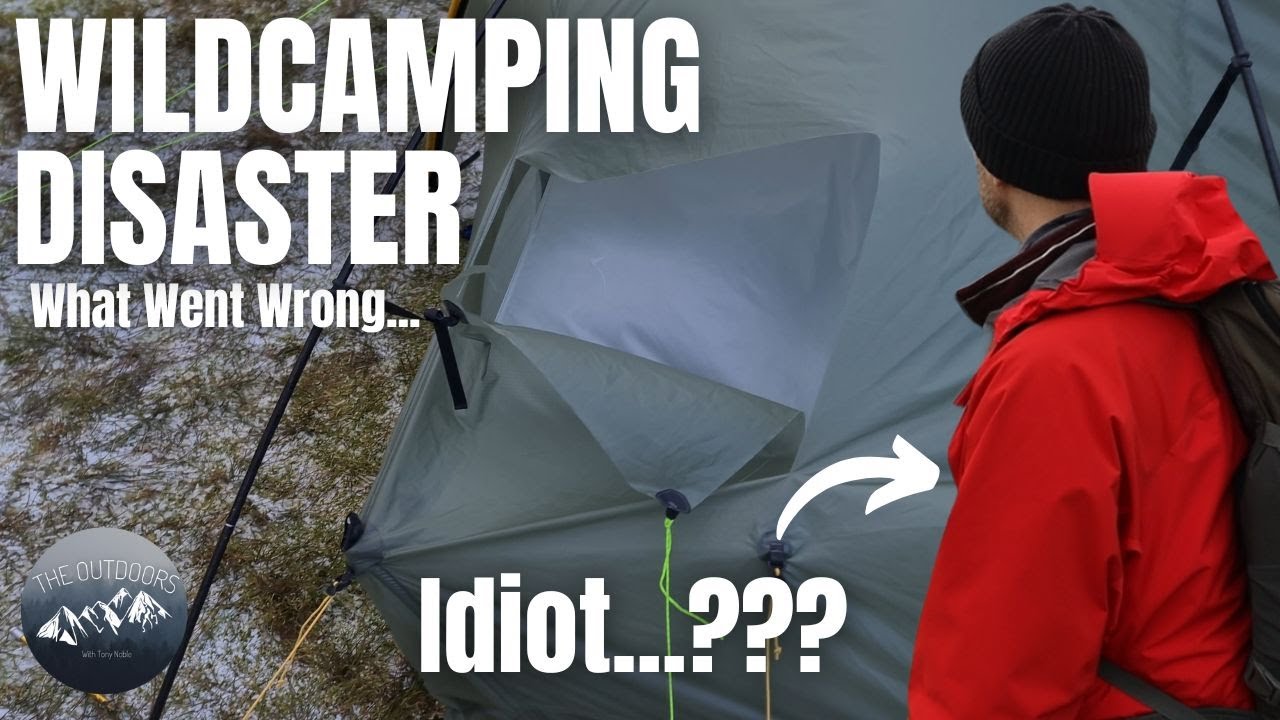 Wildcamping Disaster in the Scarp 1...What went Wrong #wildcamping #tent #tarptent #hiking