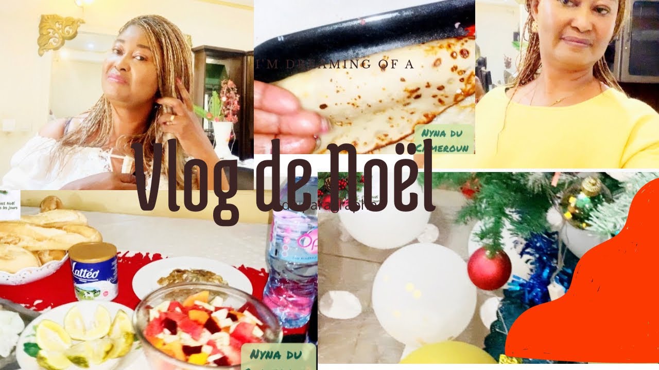 Noël d’une maman africaine 💖🇨🇲, entre l’orphelinat, un ado malade,les repas  en famille et l’outfit.