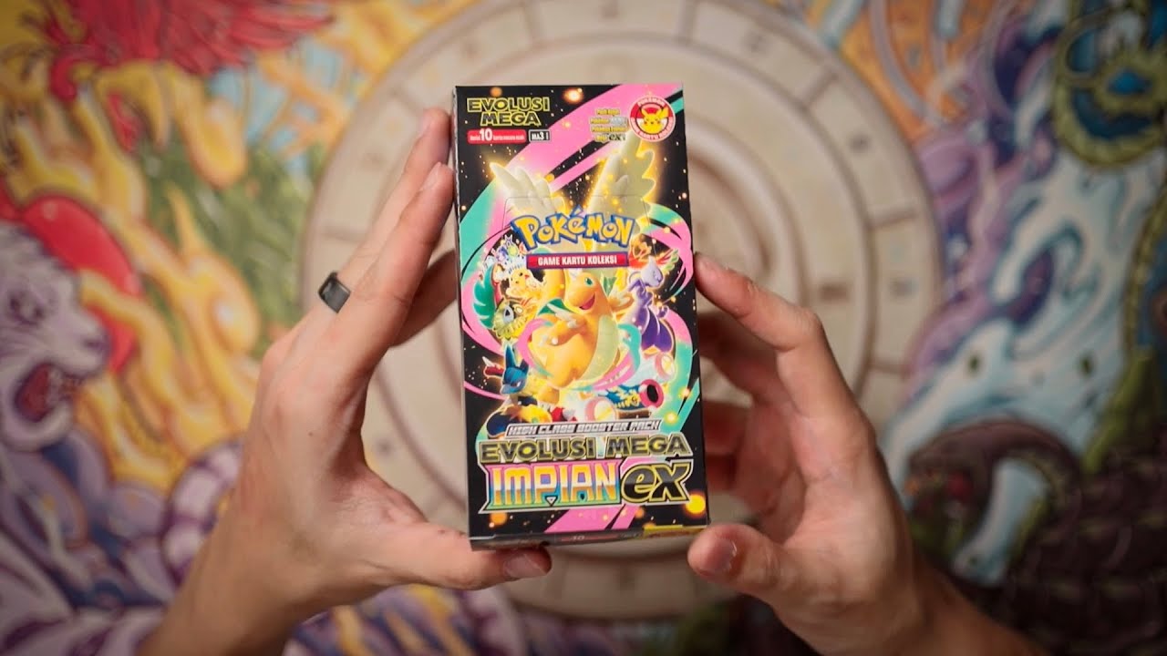 Buka Booster Box Pokémon Evolusi Mega Impian ex