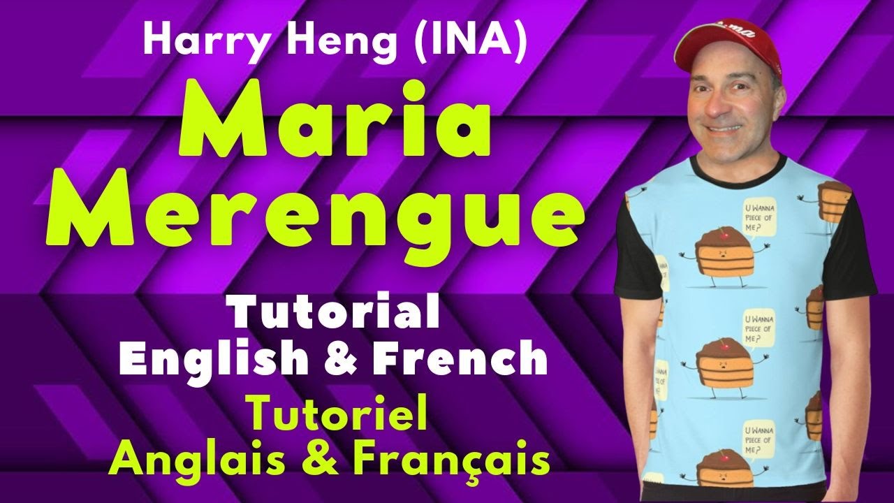 Maria Merengue Line Dance (Tutorial English & French / Tutoriel Anglais & Français)