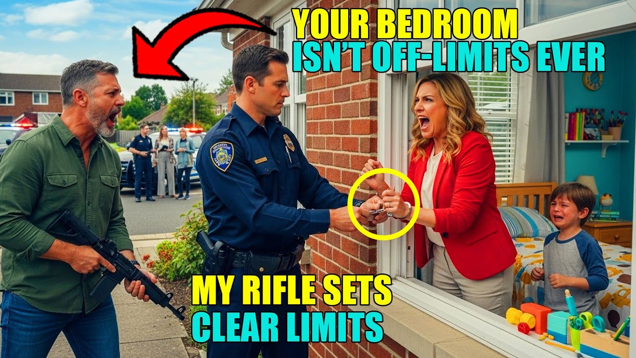 HOA President CRAWLED INTO MY SON'S BEDROOM —  Vet Husband Held Her at Gunpoint Until Police Came