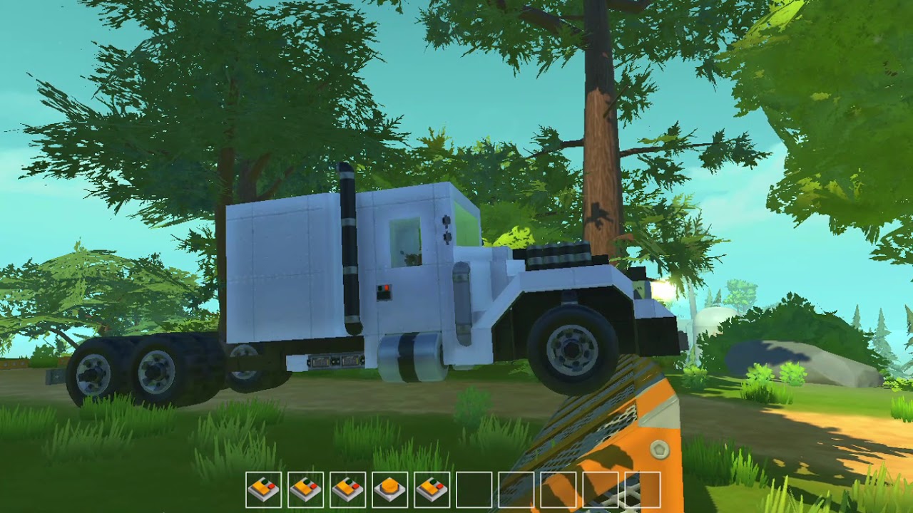 Scrap Mechanic teste véhicule