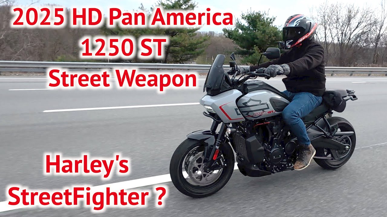 New Bike Pick Up - 2025 HD Pan America 1250 ST - Ultimate Weapon