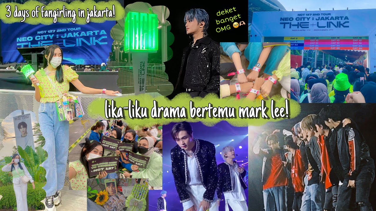 yola’s vlog  ❀ :  nct 127 the link in Jakarta 💚 + fancam | ICE BSD INDONESIA