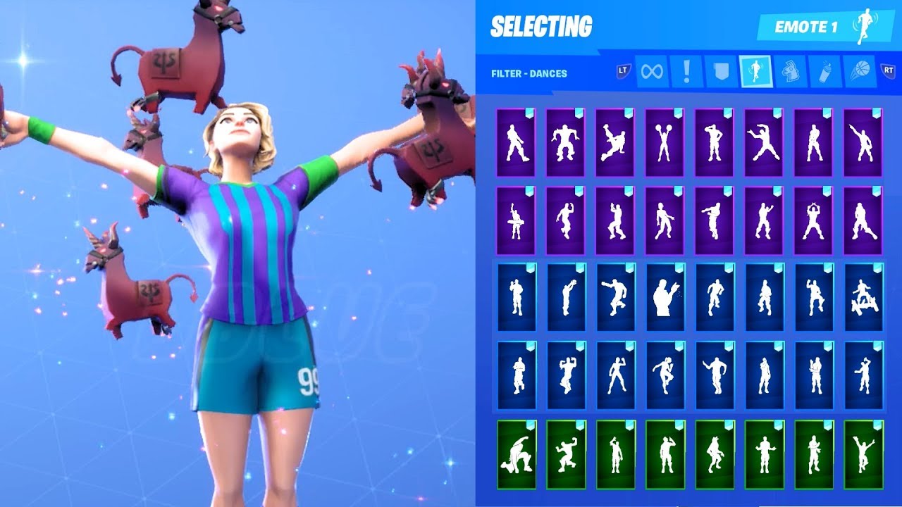 FINESSE FINISHER SKIN SHOWCASE WITH ALL FORTNITE DANCES & EMOTES