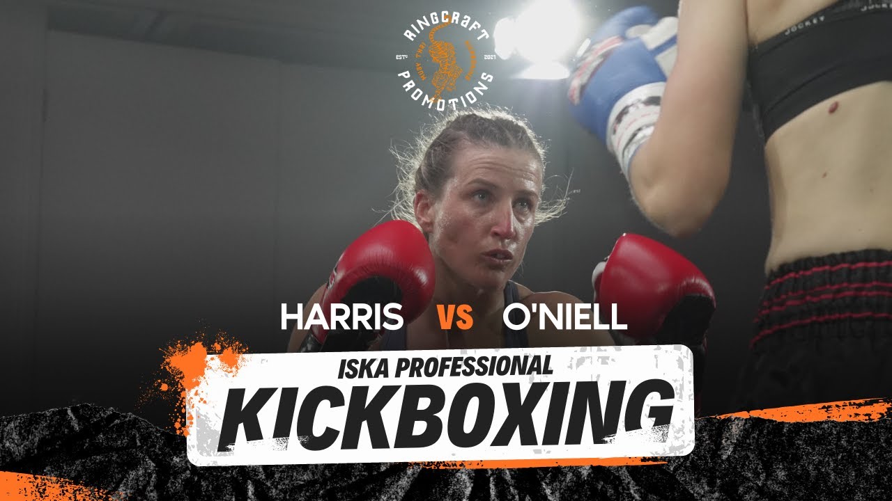 Rishon Harris VS Kate O'Neill - ISKA Pro Kickboxing fight in Queesntown, New Zealand