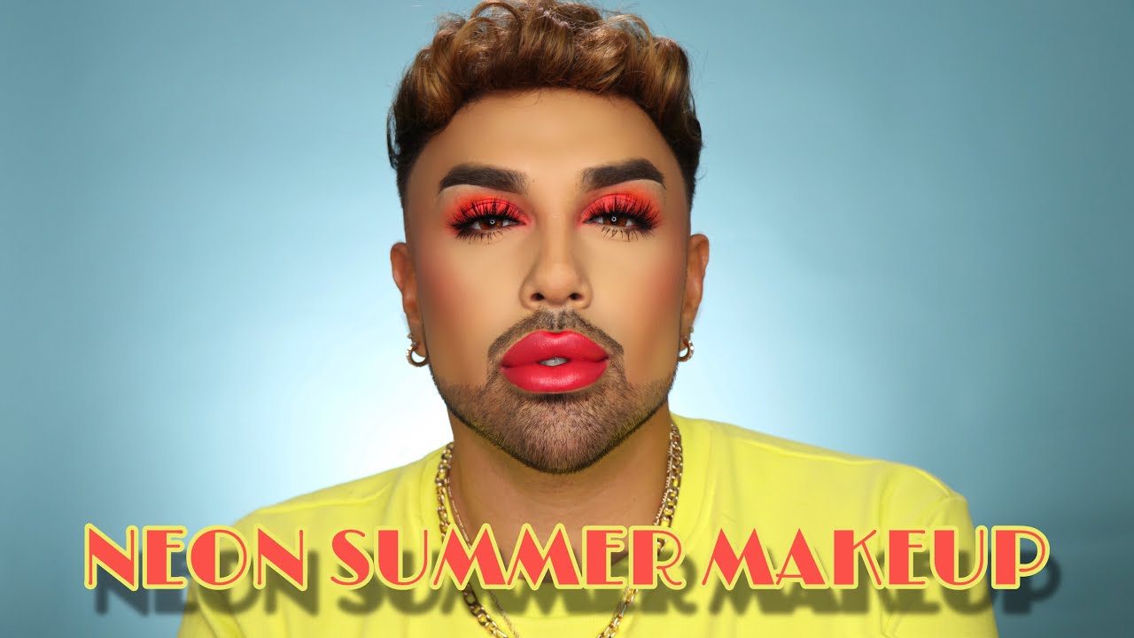 Neon Summer Makeup Tutorial | Mac Daddyy | Angel Merino