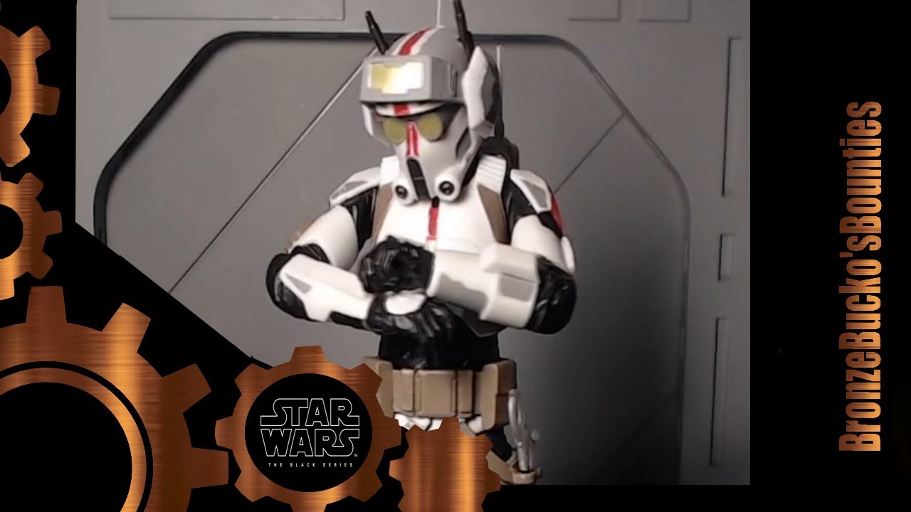 Star Wars Black Series Tech The bad Batch Figure Review