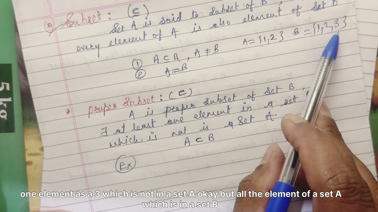 Discrete mathematics Lecture Series: 01- Sets and Proportion, SPPU Exam Oriented