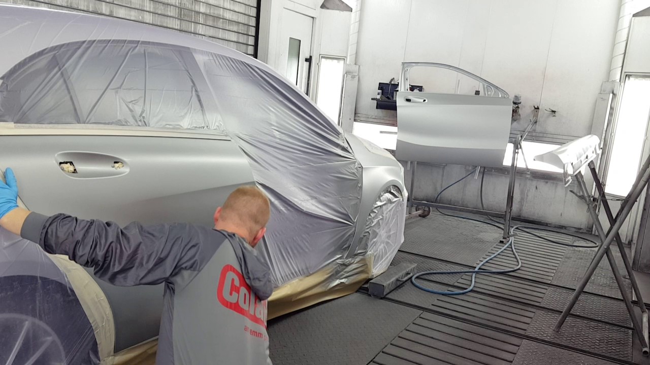 Mercedes a250  Air dry clearcoat 8800 (spies hecker)