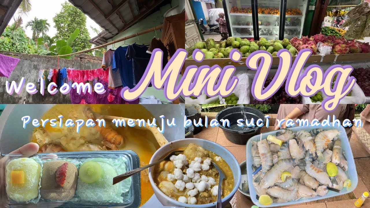 #minivlog H-2 persiapan menuju ramadhan | rutinitas ibu bekerja dan mengurus rumah ✨🍤☺️🍎🍊