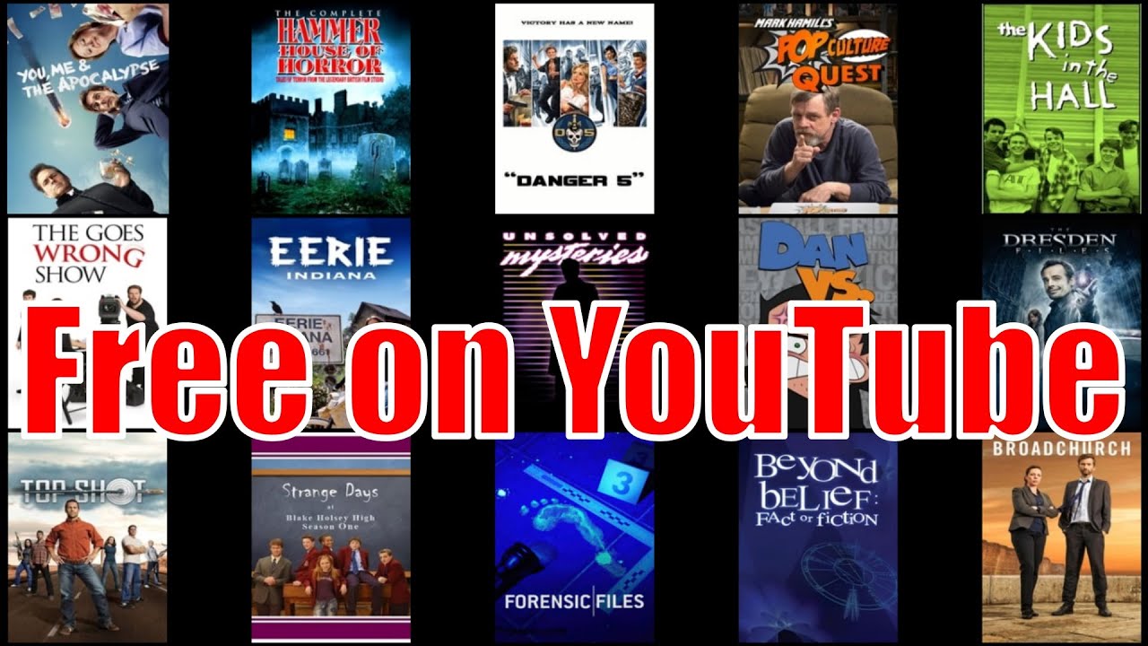 23 отличных сериала, которые можно посмотреть бесплатно на YouTube
