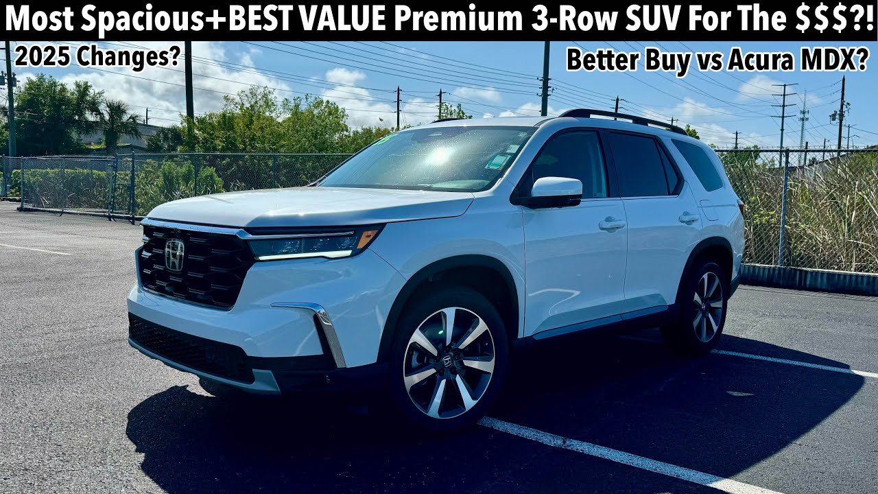Honda Pilot Elite 2025 года: ТЕСТ-ДРАЙВ + ПОЛНЫЙ ОБЗОР