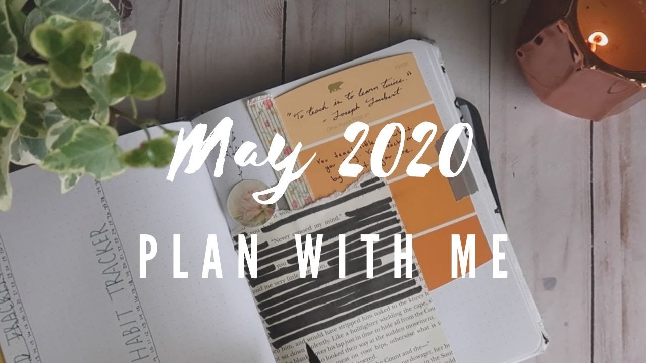 May Plan with Me || 2020