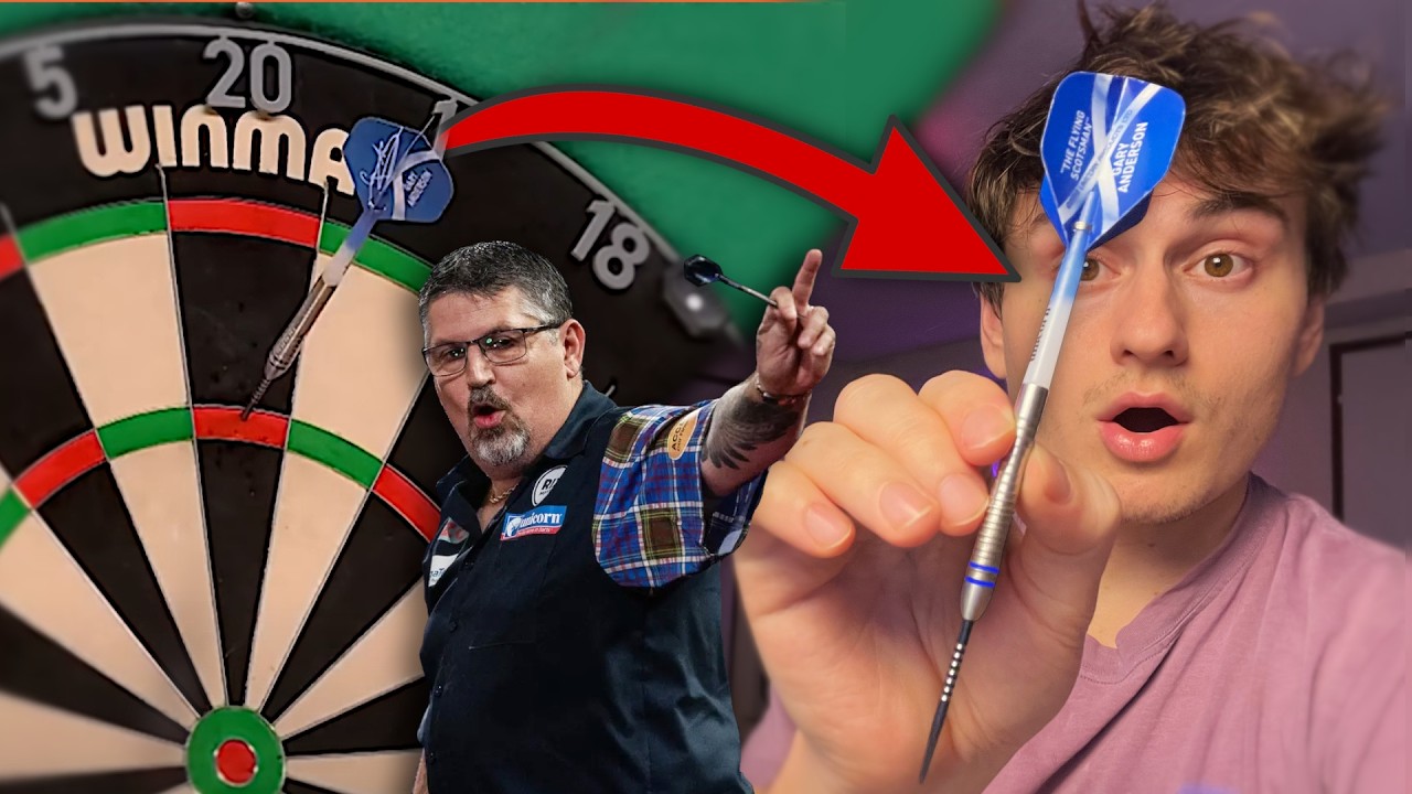 Gary Anderson Darts Nachbauen!🎯