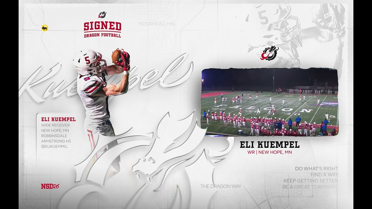 Eli Kuempel, WR (New Hope, Minn. - Robbinsdale Armstrong HS)