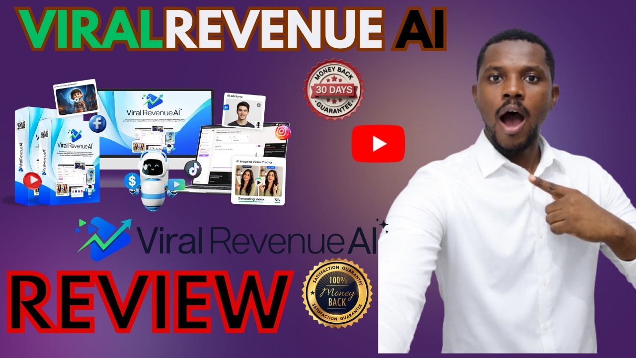 ViralRevenueAI Review ⚠️ CAUTION ⚠️ DON'T GRAB VIRALREVENUEAI WITHOUT🤩MY RARE & EXCLUSIVE BONUS