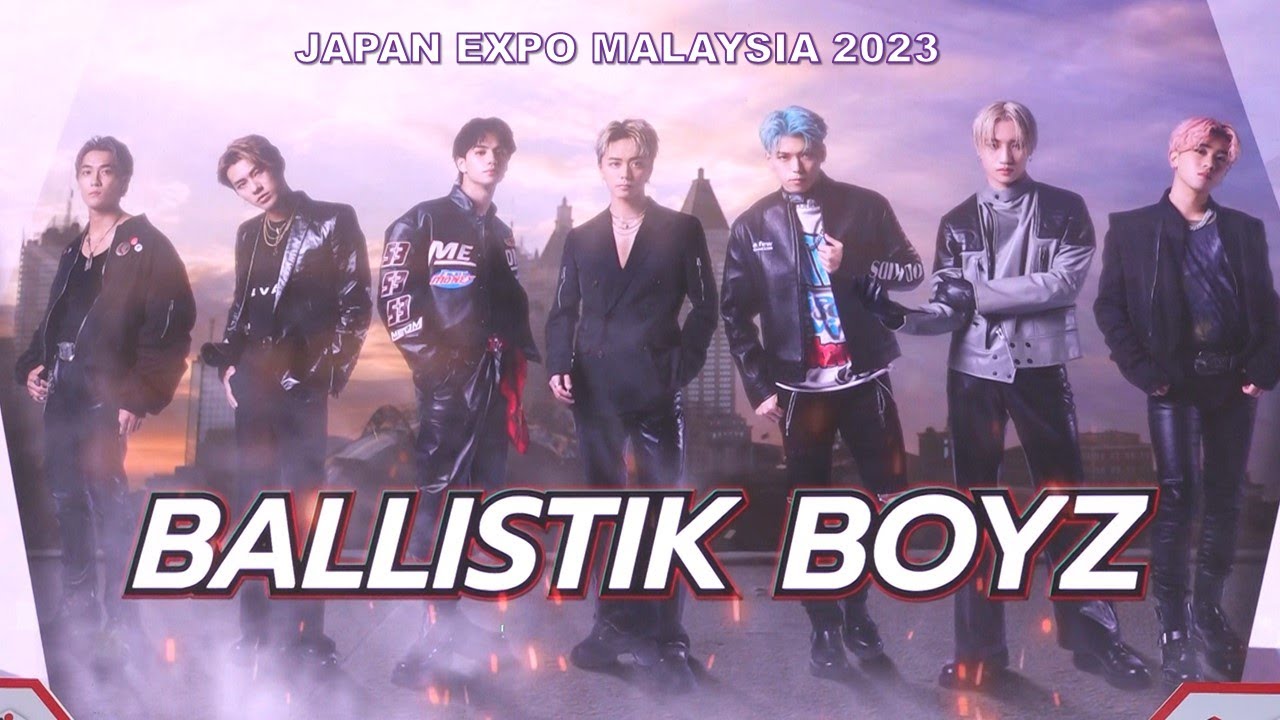 Ballistik Boyz performance in Japan Expo Malaysia 2023