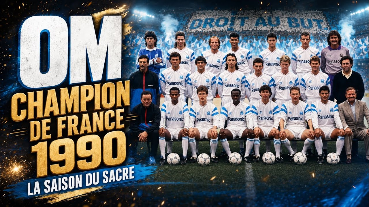 OM – Champion de France 1990 | Le documentaire complet