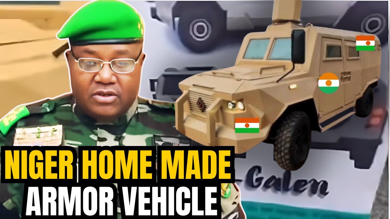 Niger Unveils Tin-Galen: First 100% Made-in-Africa Armored Vehicle | New Era in Military Power