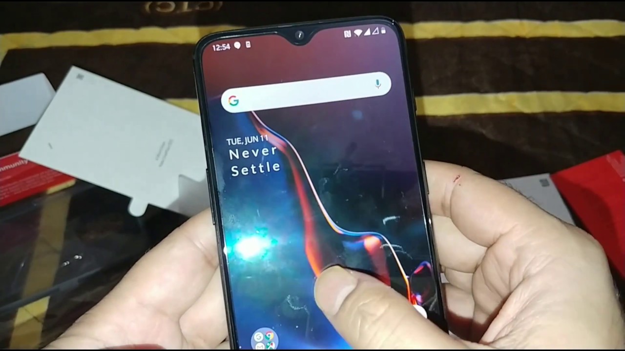 One plus 6T unboxing, speaker & earphone test.