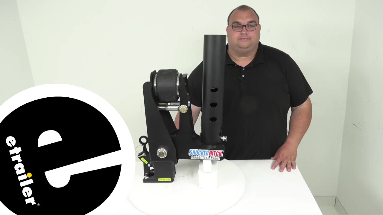 etrailer | Review of Shocker Hitch Gooseneck Coupler - Coupler with Inner Tube Only - SHK26YR