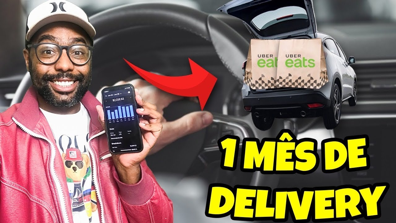 SALÁRIO DE 1 MÊS FAZENDO DELIVERY UBER EATS NOS ESTADOS UNIDOS