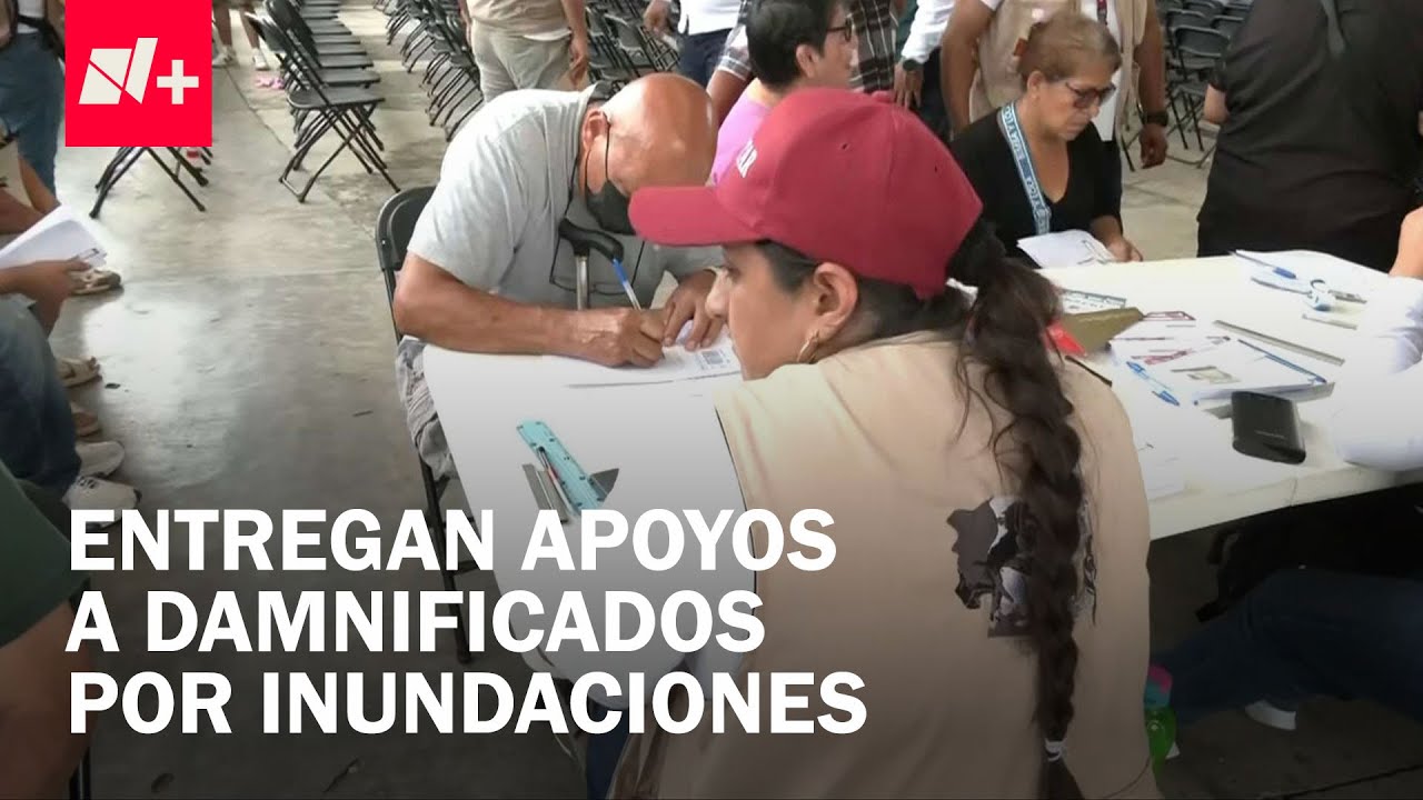 Comienza entrega de apoyos econ&oacute;micos a damnificados por lluvias - En Punto