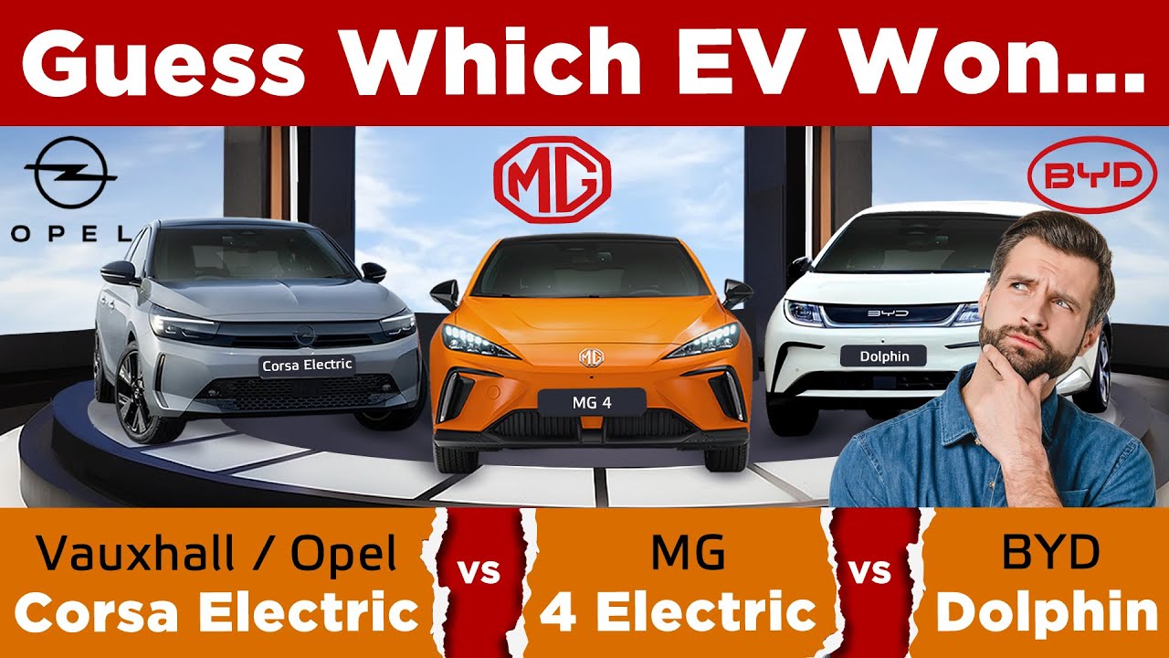 REVIEW - Is the MG4 the best budget EV? Are the BYD Dolphin or Corsa Electric better? Find Out!