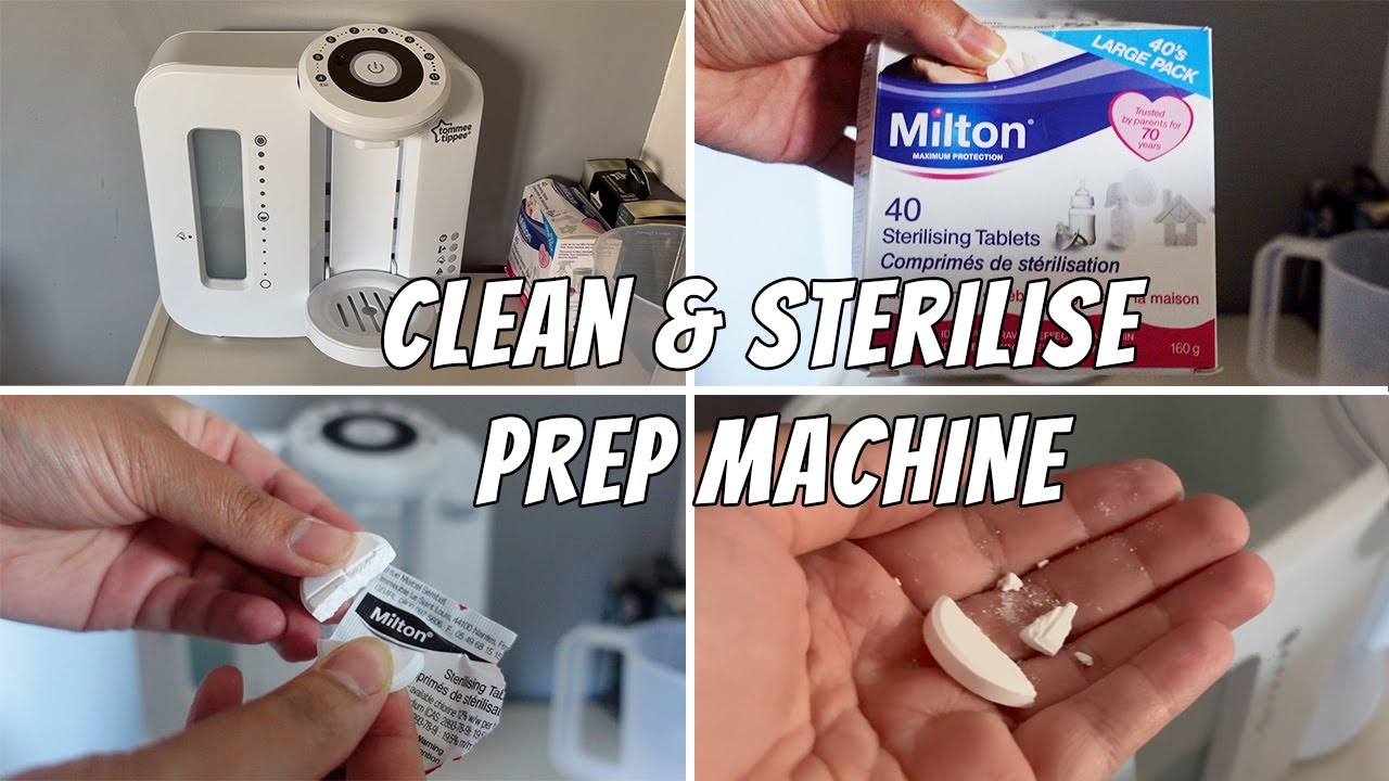 How to Clean & Sterilise the Tommee Tippee Perfect Prep Machine 🧼 | First Time Mum UK